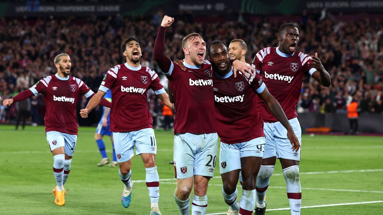 Thrilling West Ham comeback in UECL shows they are righting last season's wrongs