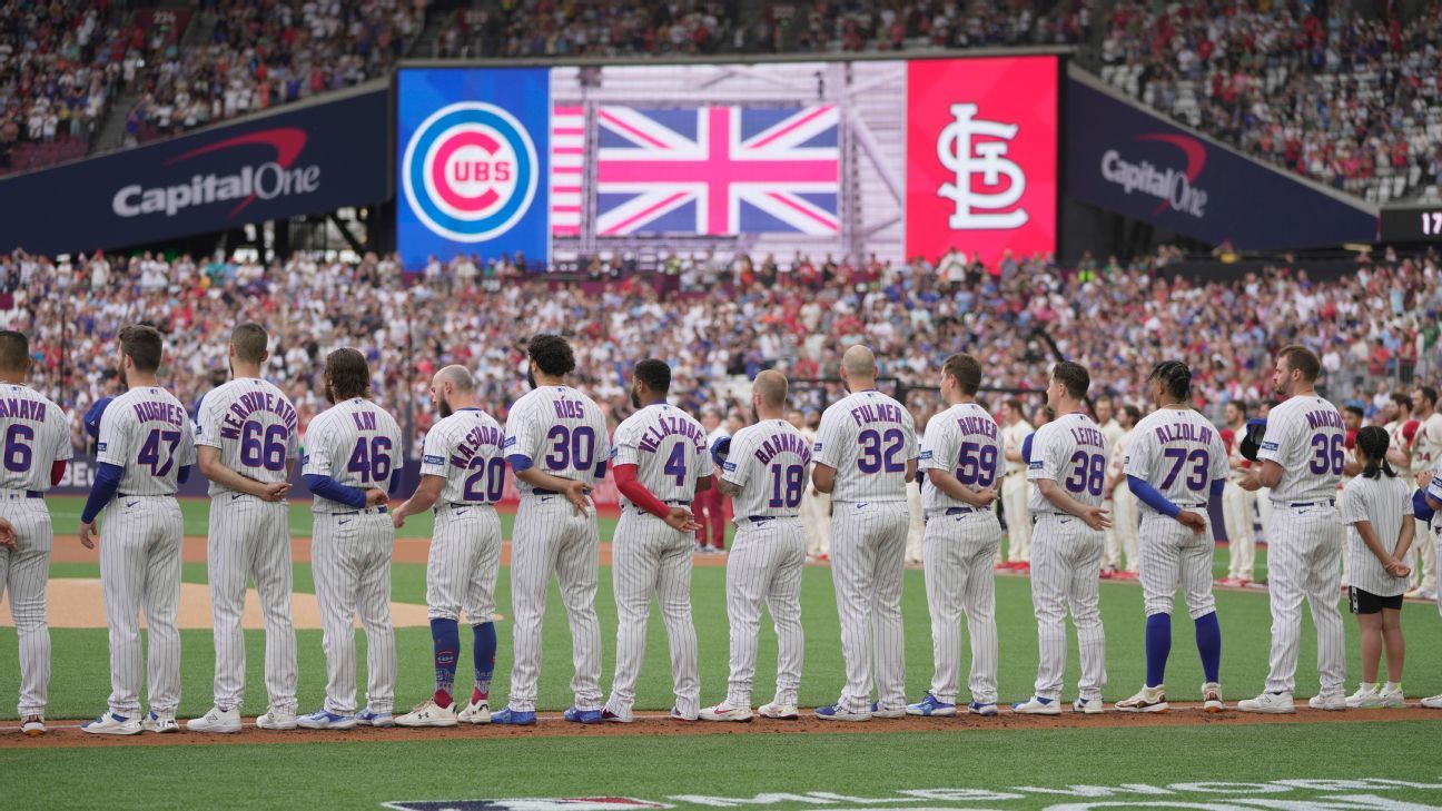 Cubs and Cardinals making most of MLB’s London Series