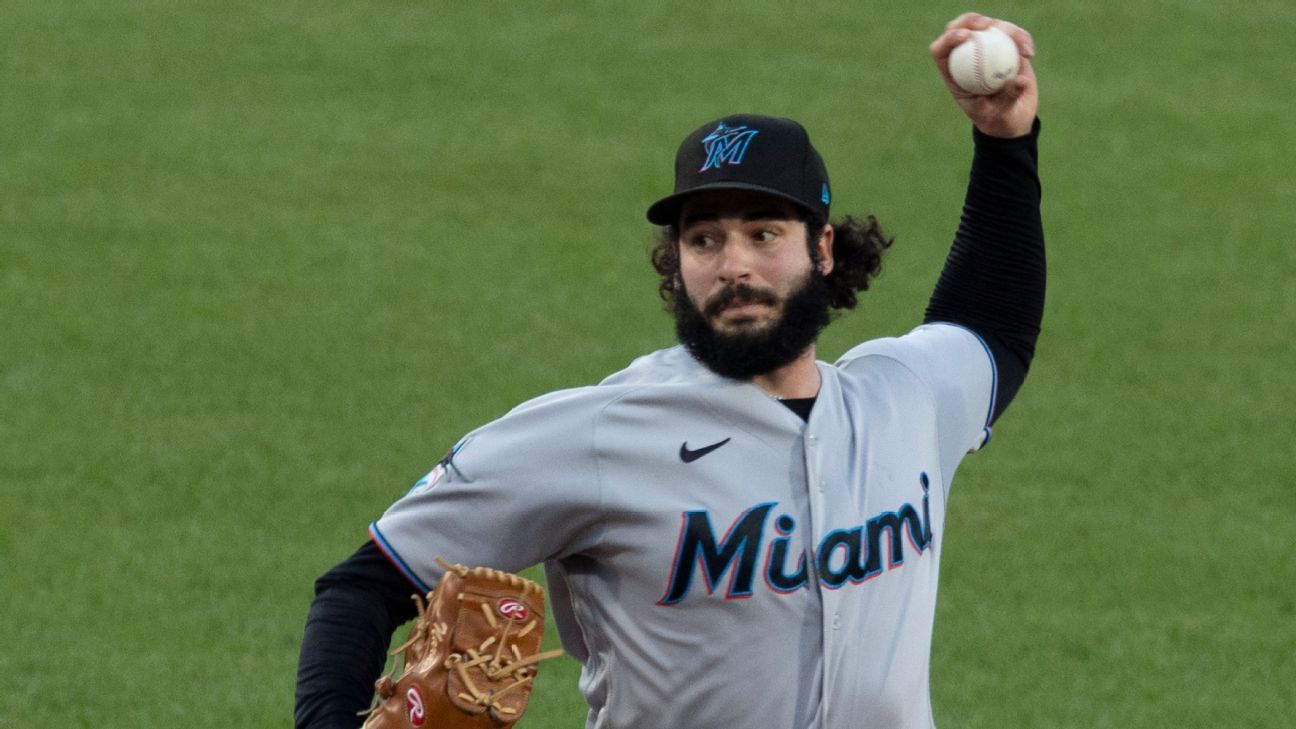 Marlins place LHP Nardi on IL with triceps issue