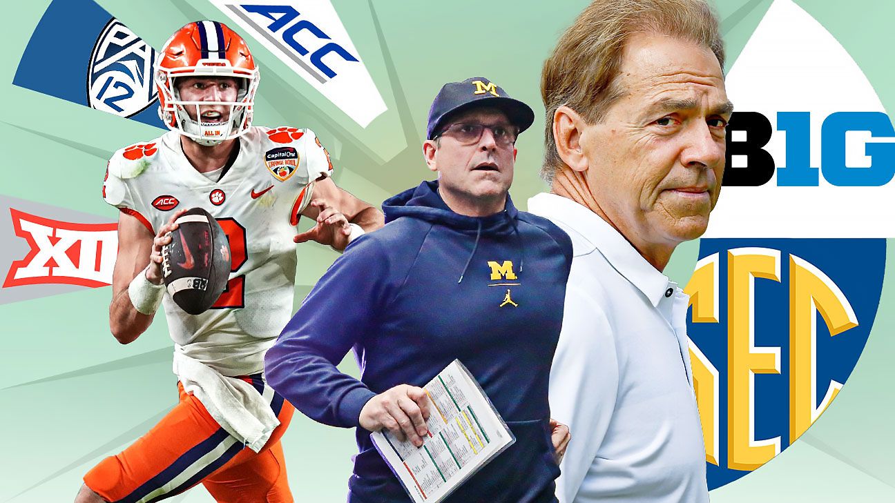Ranking the college football conferences with the best chance at two playoff teams