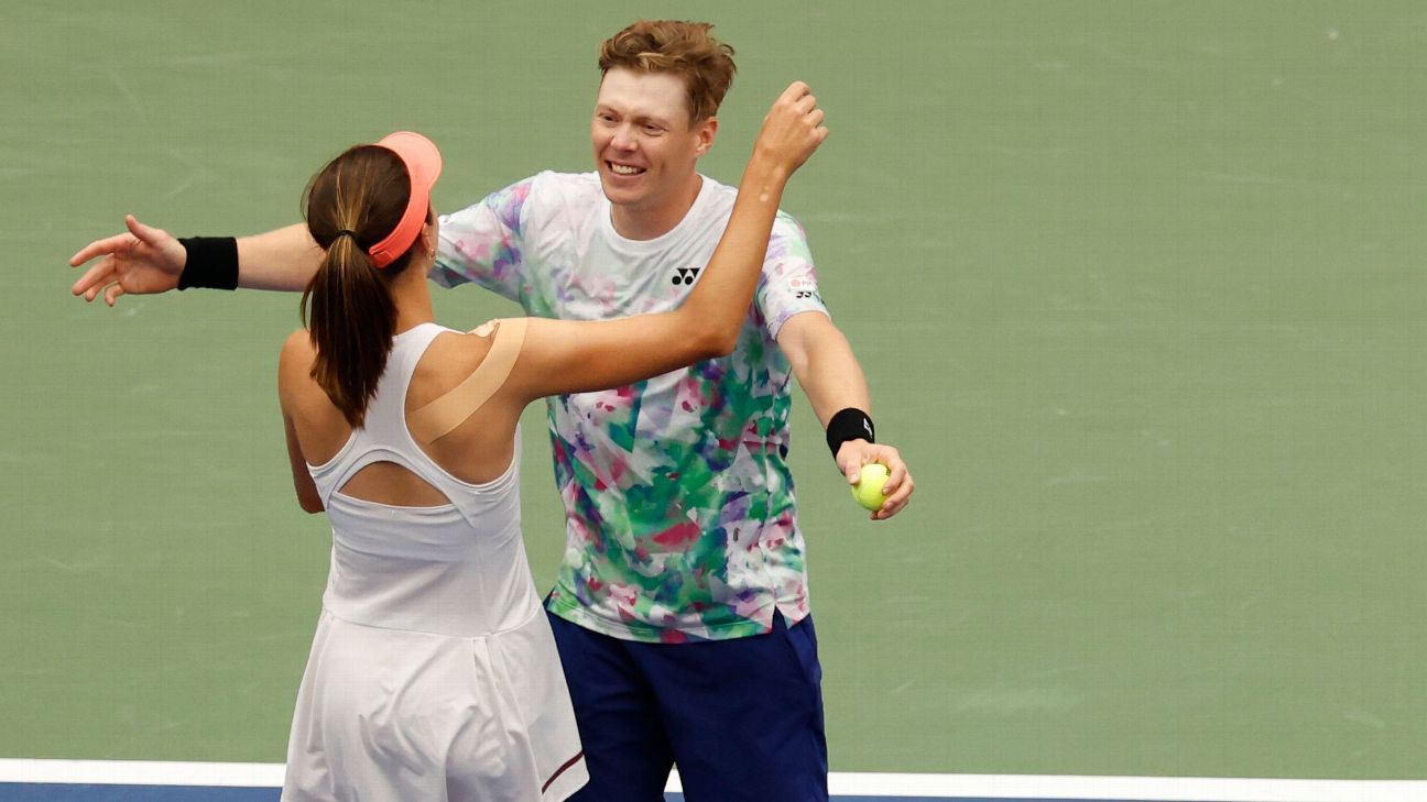 Anna Danilina et Harri Heliovaara remportent le titre en double mixte à l’US Open