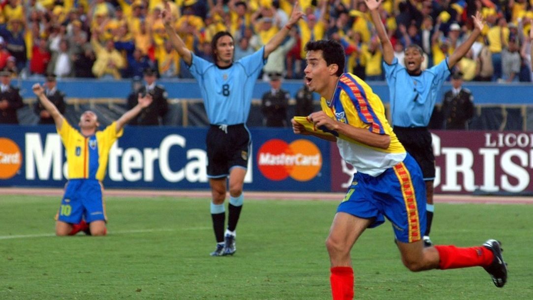 Bellissimo ricordo dell’Ecuador con l’Uruguay come concorrente nelle qualificazioni