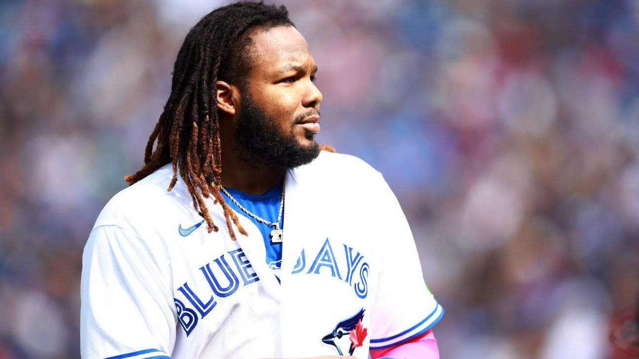 Jays’ Guerrero Jr. day-to-day with inflamed knee