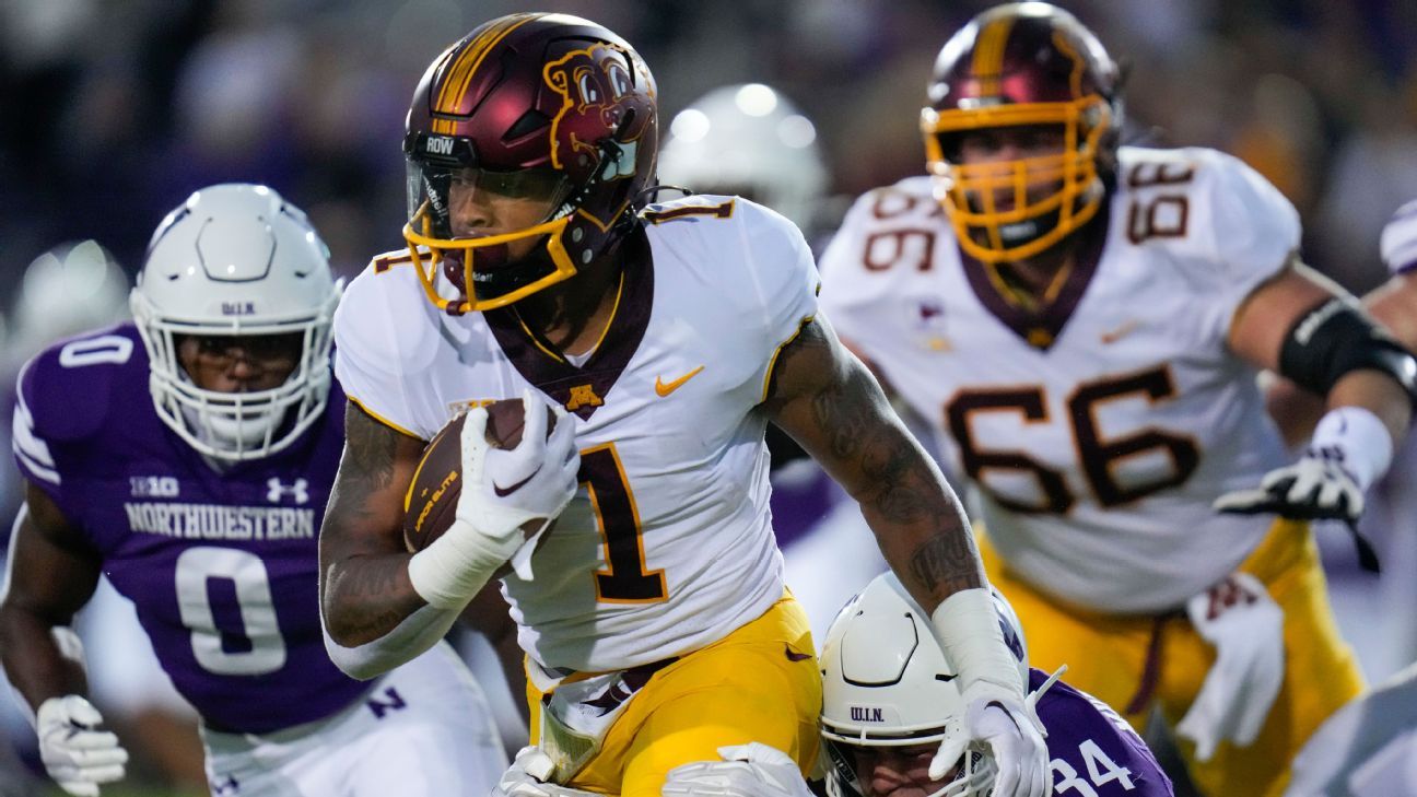 Minnesota without top RB Taylor vs. Louisiana