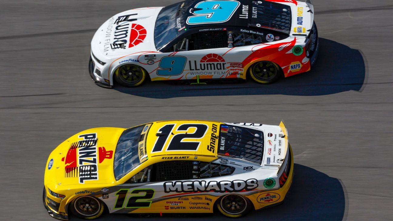 Blaney races into round of 8 in NASCAR playoffs