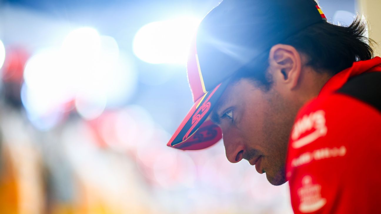 Carlos Sainz ne parvient pas à prendre le départ du GP du Qatar en raison d’un problème avec le système d’alimentation en carburant