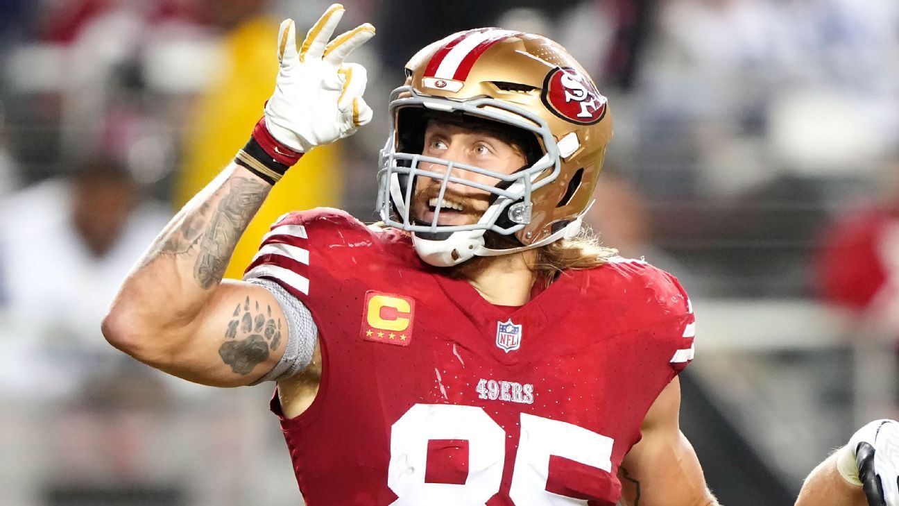 Sources – The NFL is considering fining George Kittle for his anti-Cowboys jersey