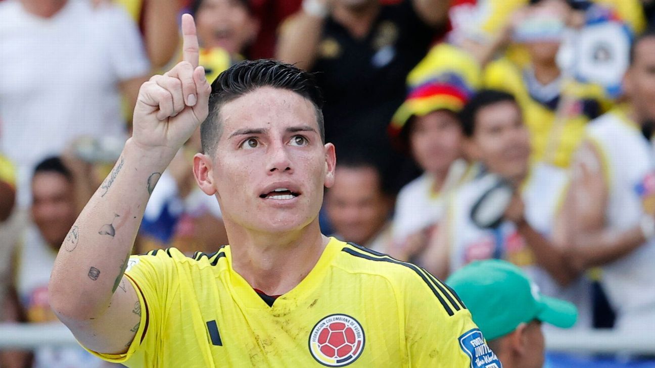 James spoke about his goal against Uruguay and is already thinking about Ecuador