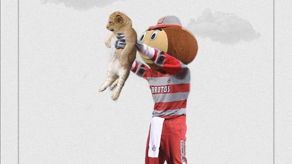 Ohio State uses 'Lion King' meme to troll Penn State after win
