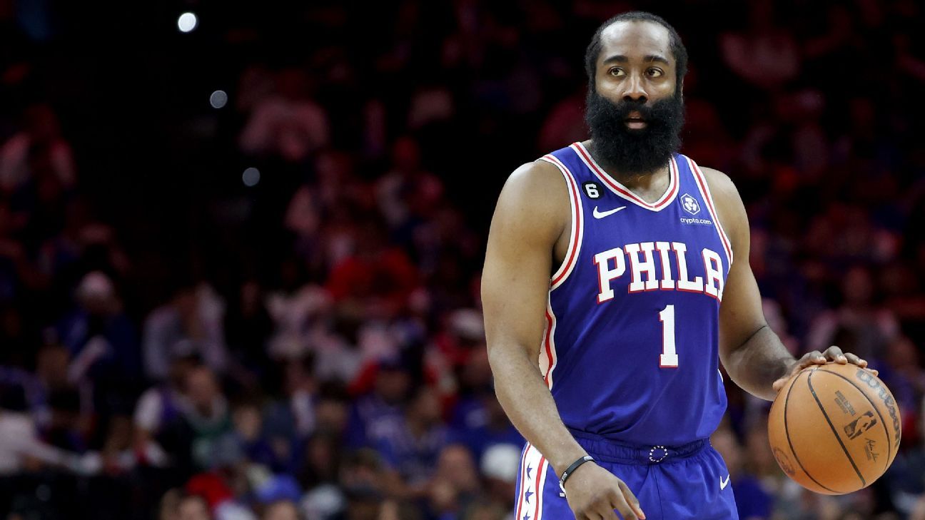 James Harden is scheduled to practice with the Sixers as practices continue