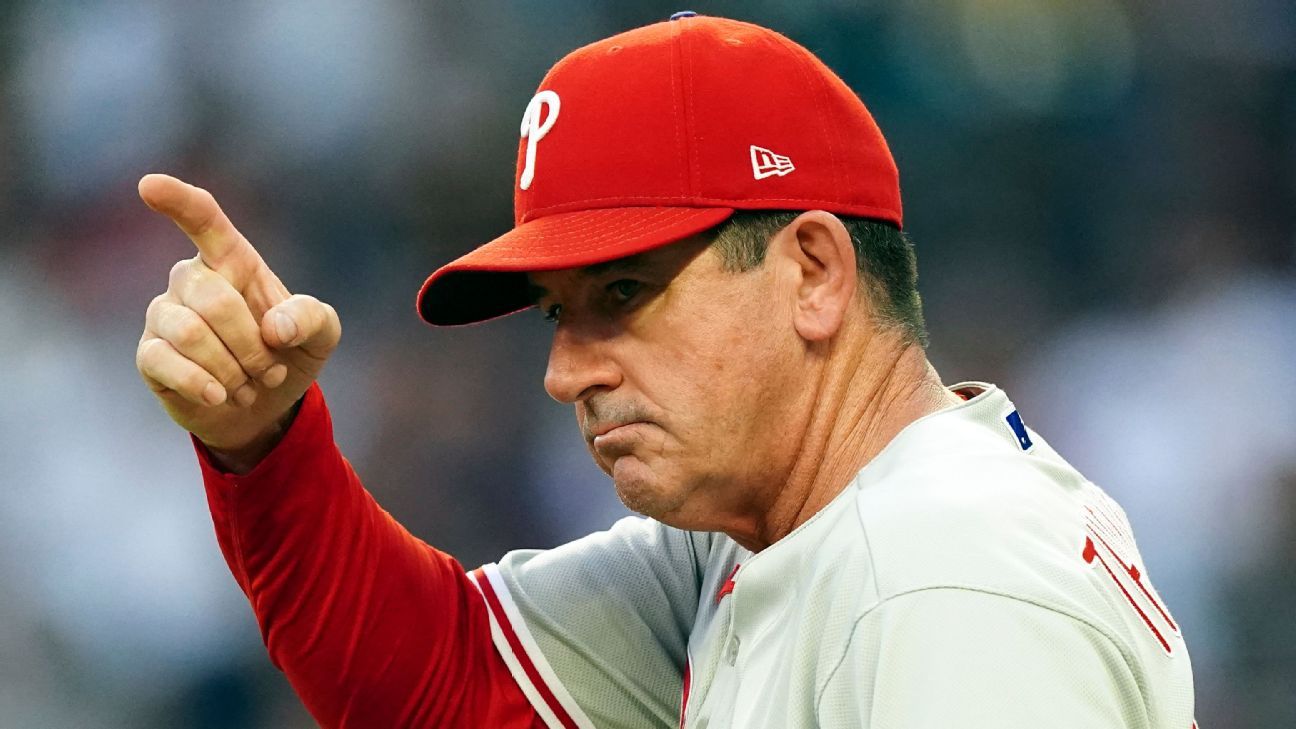 Phillies manager won't change lineup for Game 7