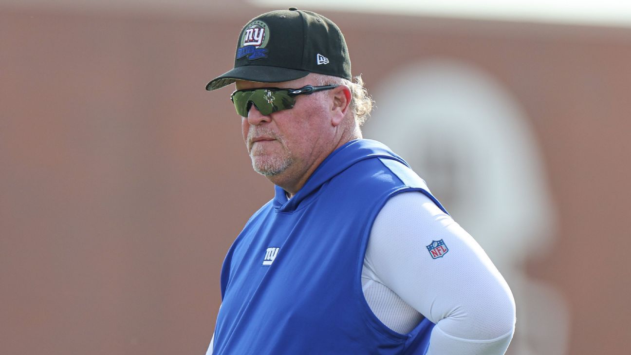 Source – Wink Martindale resigns as Giants defensive coordinator