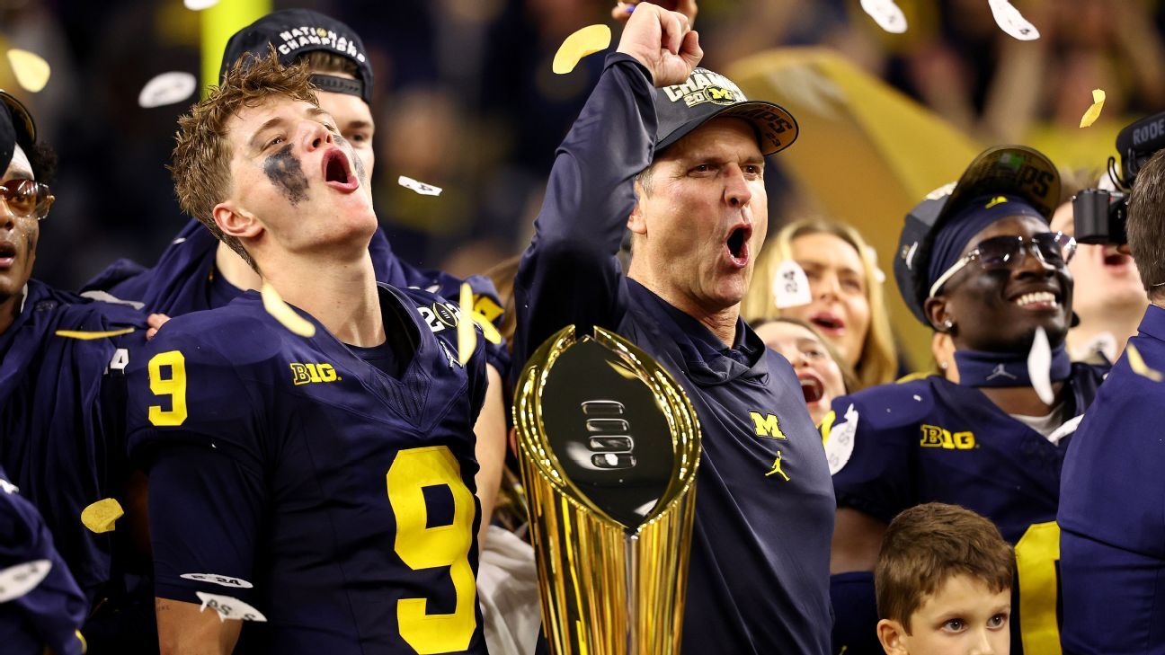 Michigan’s Jim Harbaugh – Overcame issues off the field knowing “we’re innocent”