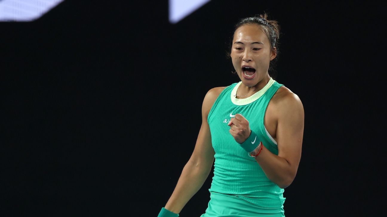 Qinwen Zheng ha raggiunto le semifinali australiane con un regalo bonus