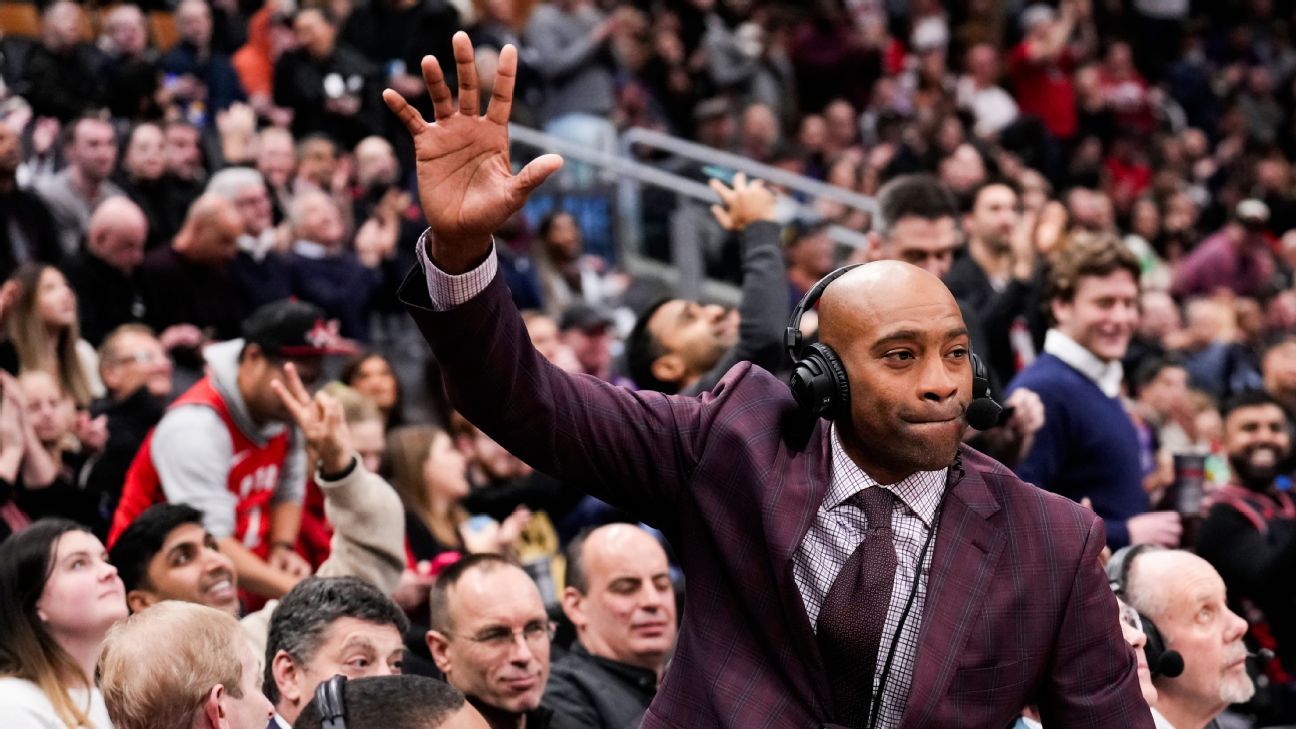 Vince Carter, a finalist for the Hall of Fame