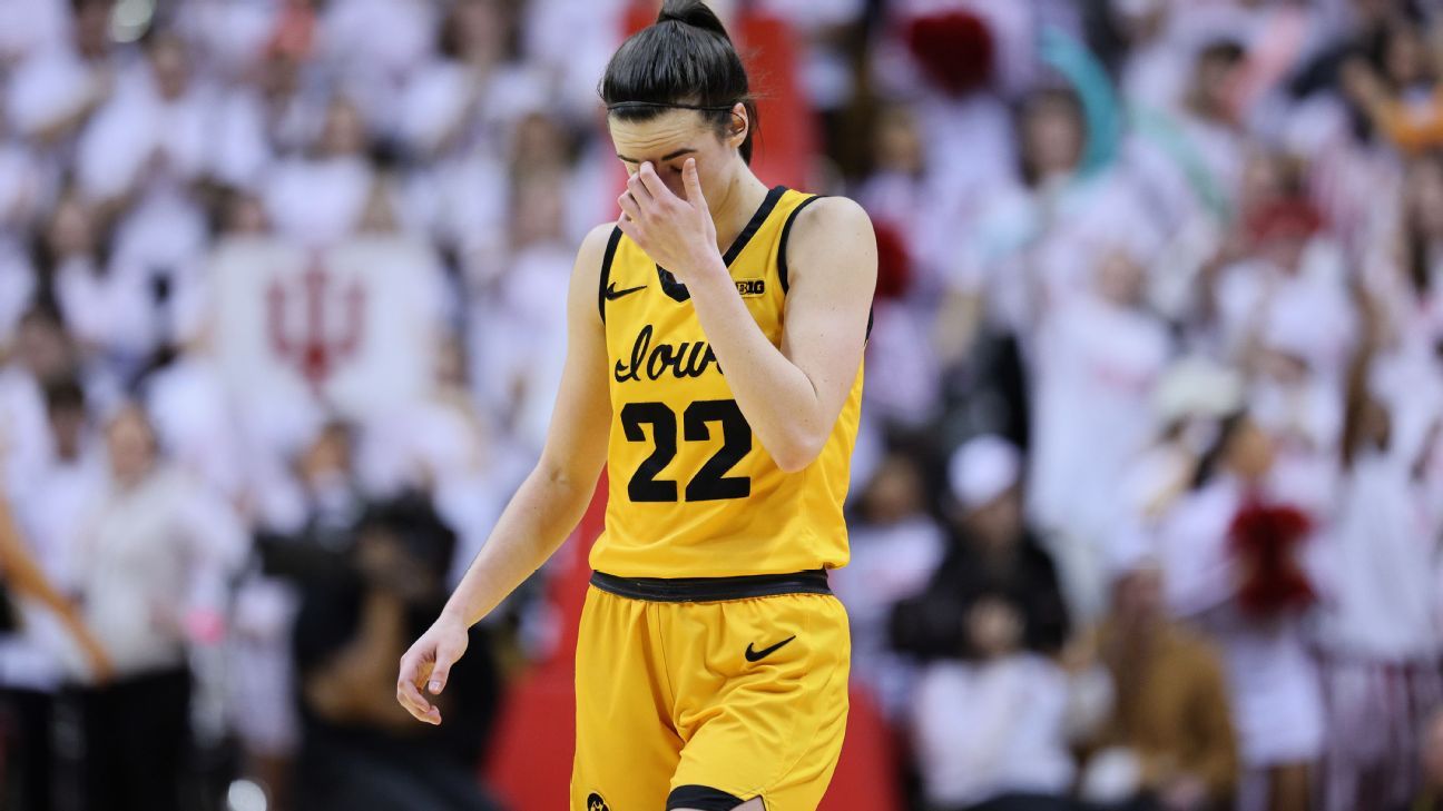 NCAA Basketball | Caitlin Clark holds on for twenty-four factors as Iowa falls at Indiana.
