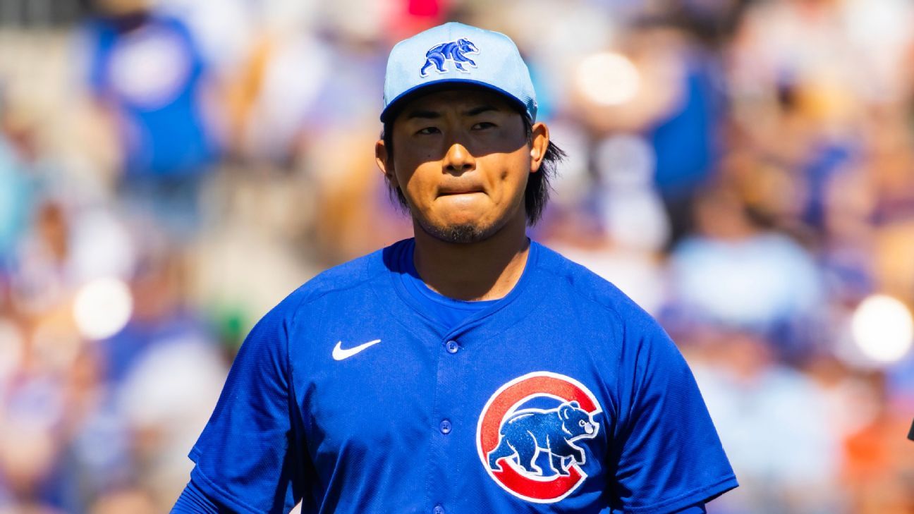 Imanaga calls Cubs debut 'a learning experience'