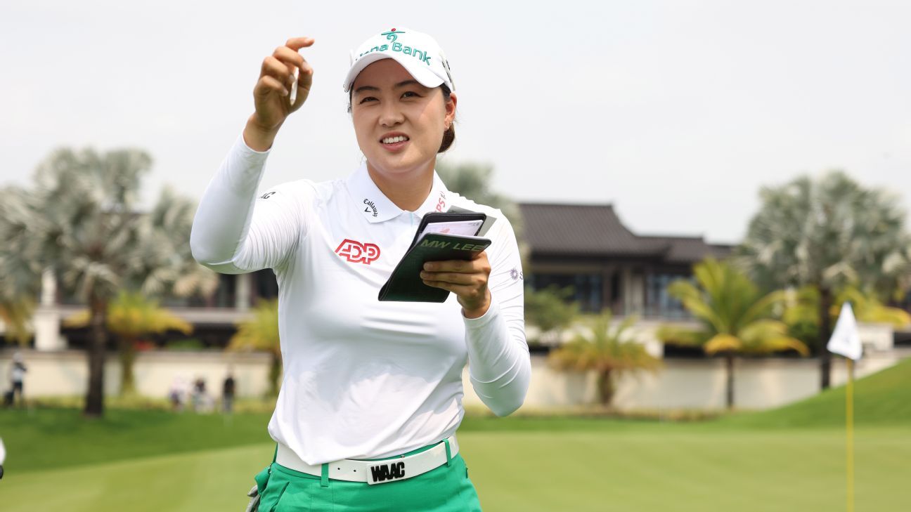 Minjee Lee shoots 7-under 65 to lead Blue Bay LPGA in China