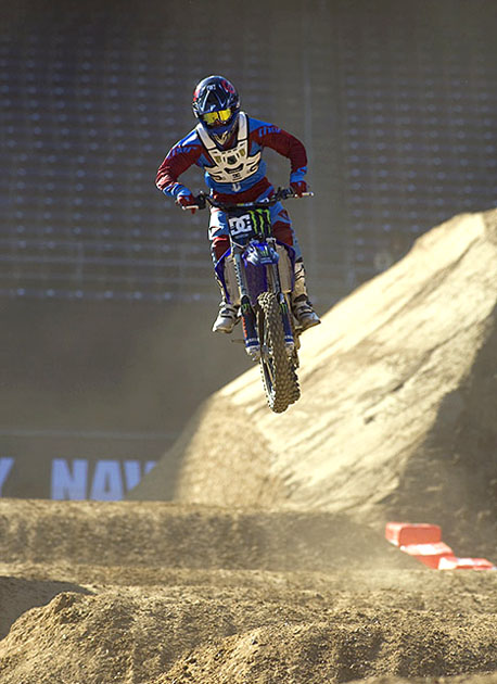 Nate Adams: FMX Champ, Now SX Contender?