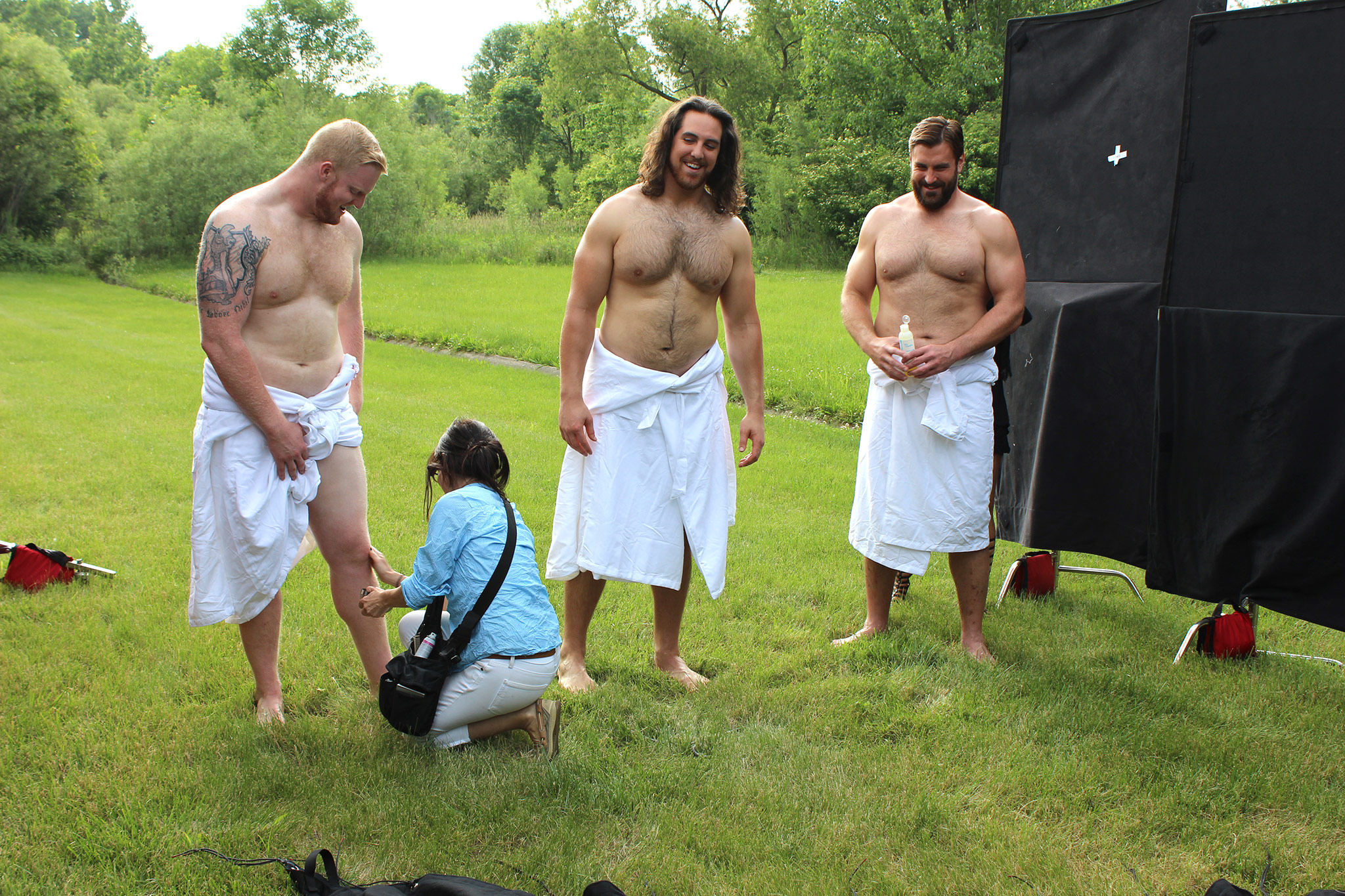  line up body issue 2015 behind the scenes espn