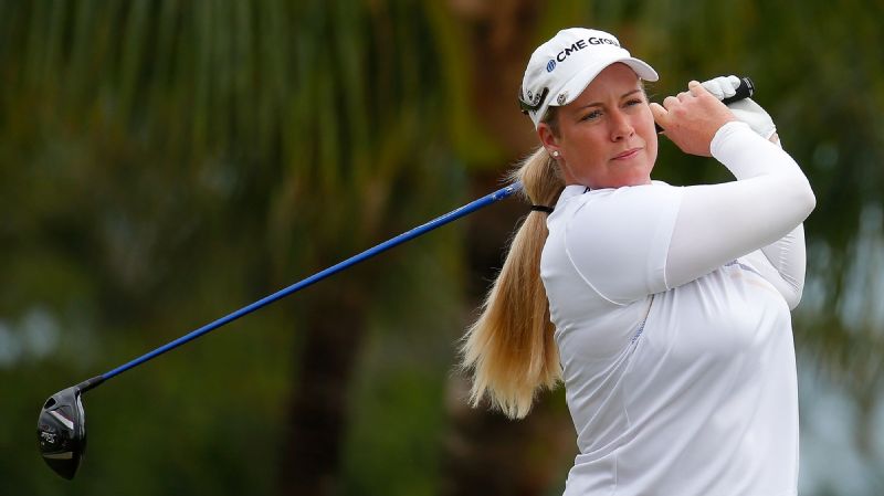 Paula Creamer, Jessica Korda, Abby Wambach and Julie Foudy represent ...