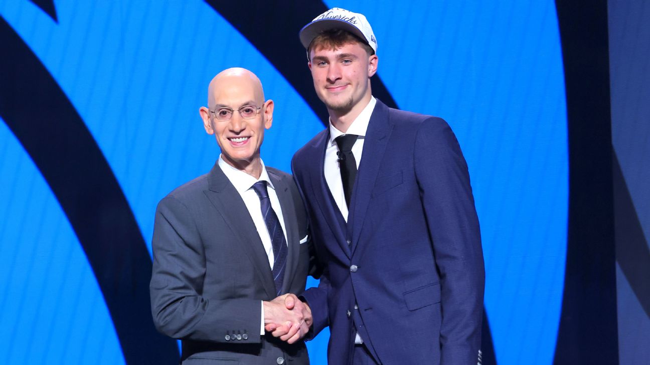 Cooper Flagg, No. 1 pick in the 2025 NBA draft