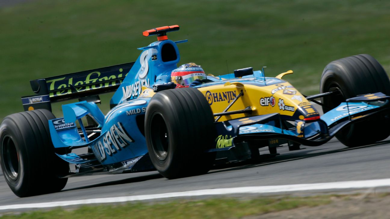 Fernando Alonso remporte sept courses en 2005